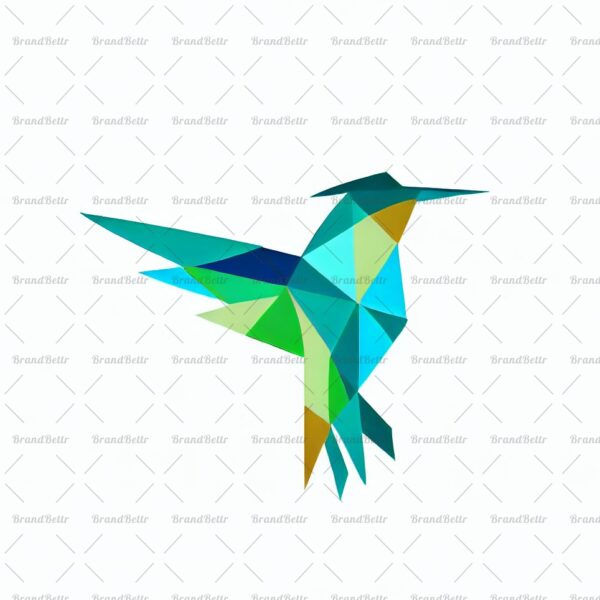Geometrischer Kolibri